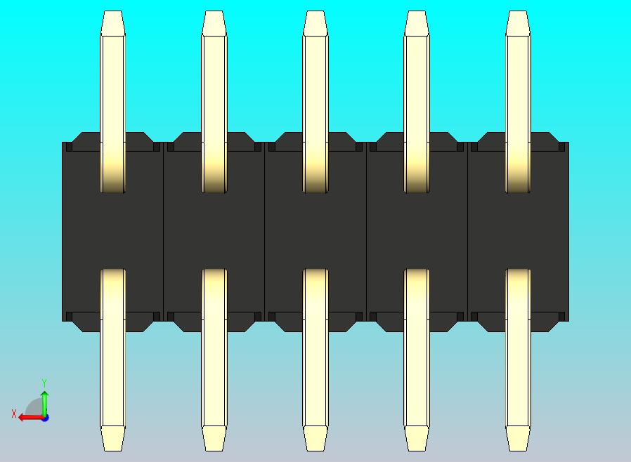 DS1022彩色排针 黑色 10P 100mil 类型SMT 版本1.0.zip