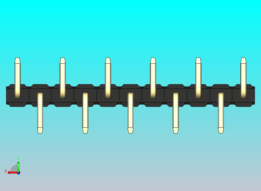DS1022彩色排针 黑色 11P 100mil 类型 SMT R1 版本1.0.zip