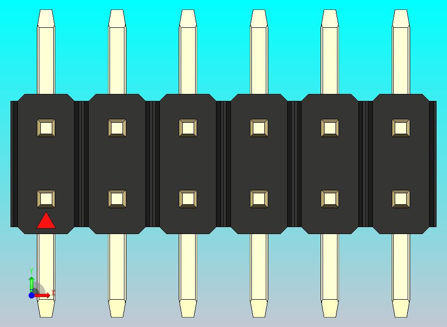 DS1022彩色排针 黑色 12P 100mil 类型SMT 版本1.0.zip