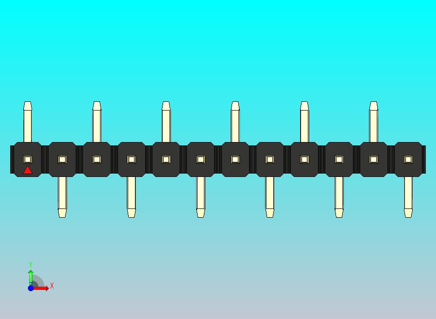 DS1022彩色排针 黑色 12P 100密 类型 SMT R1 版本1.0.zip