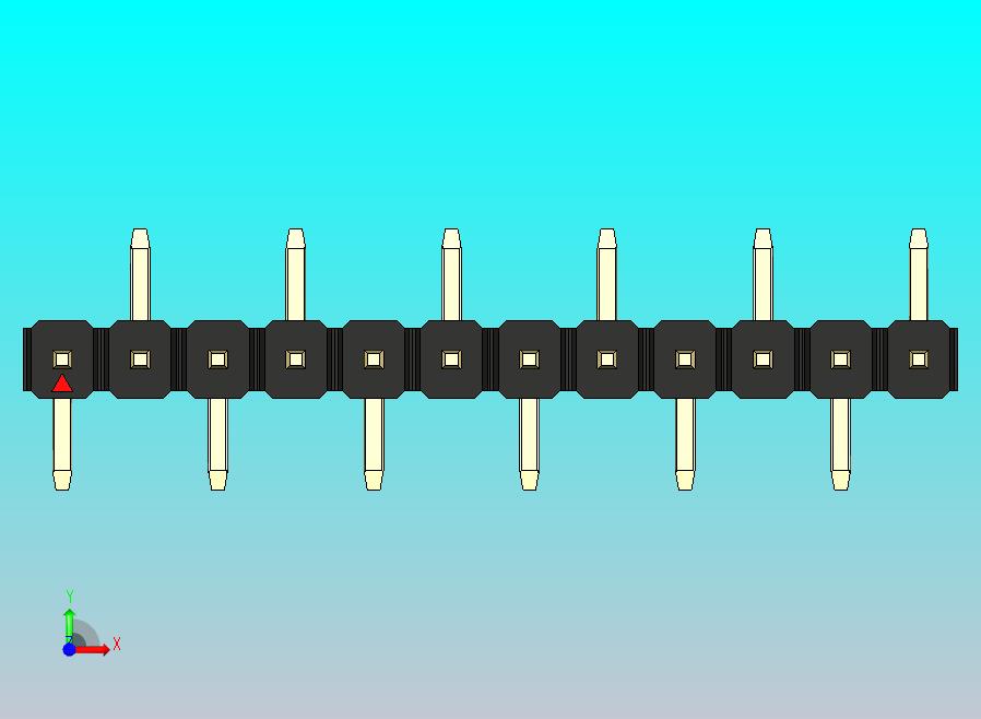 DS1022彩色排针 黑色 12针 100mil 类型 SMT R2 版本1.0.zip