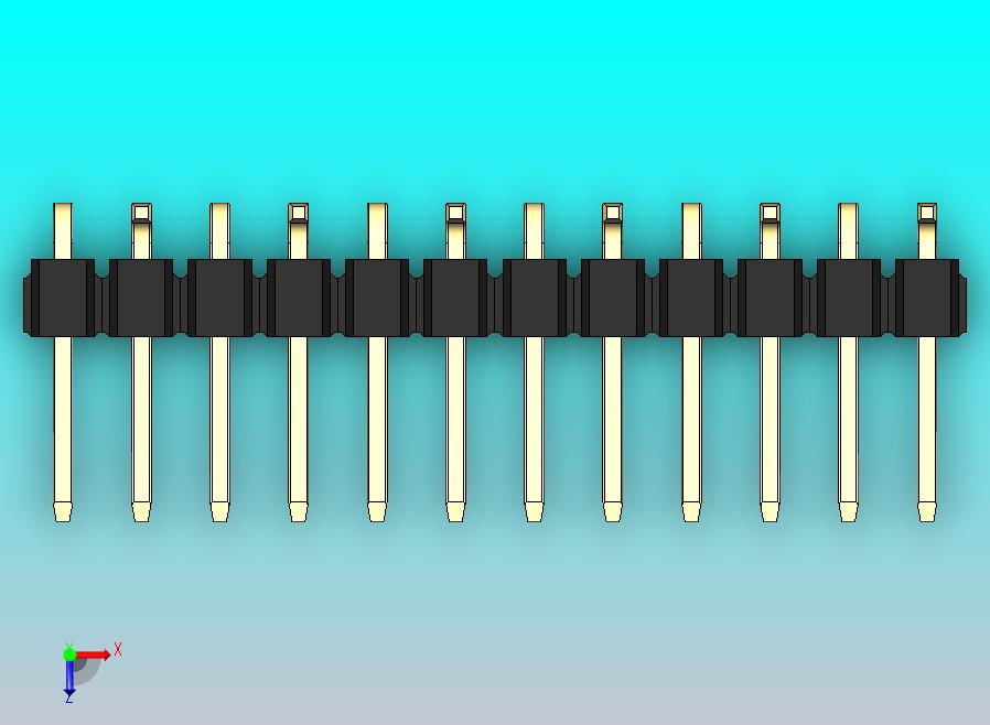 DS1022彩色排针 黑色 12针 100mil 类型 SMT R2 版本1.0.zip