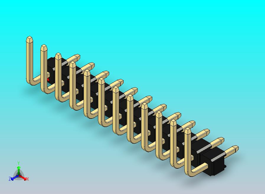 DS1022彩色排针 黑色 12针 100mil 类型U 版本1.0.zip