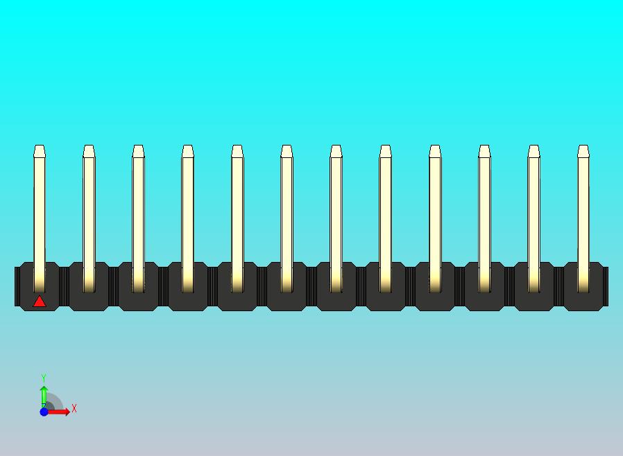 DS1022彩色排针 黑色 12针 100mil 类型U 版本1.0.zip