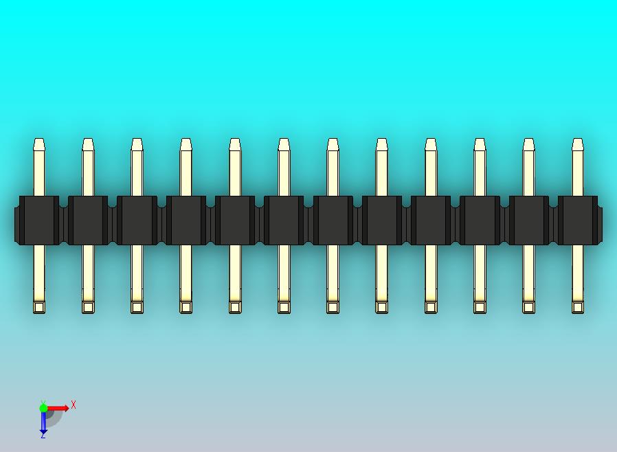 DS1022彩色排针 黑色 12针 100mil 类型U 版本1.0.zip