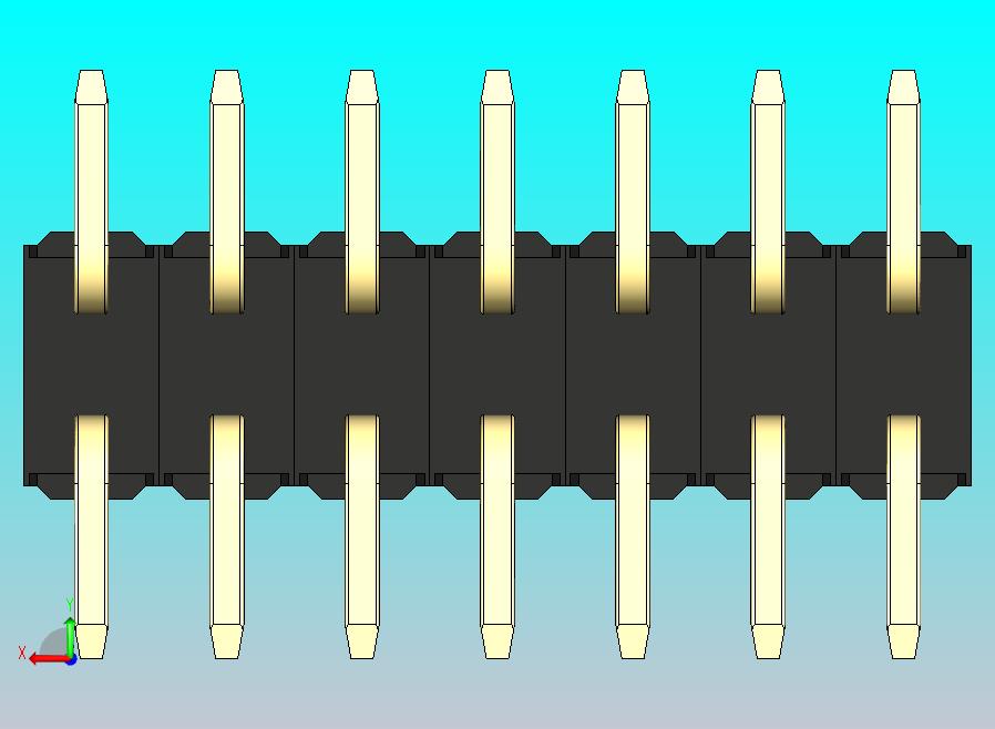 DS1022彩色排针 黑色 14p 100mil SMT类型 版本1.0.zip