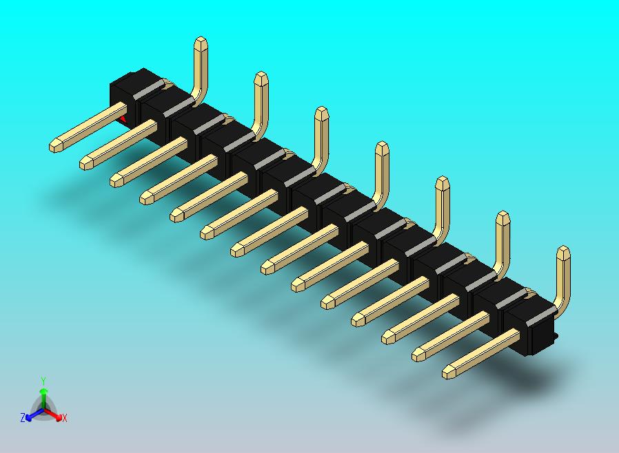 DS1022彩色排针 黑色 14引脚 100mil 类型SMT R2 版本1.0.zip