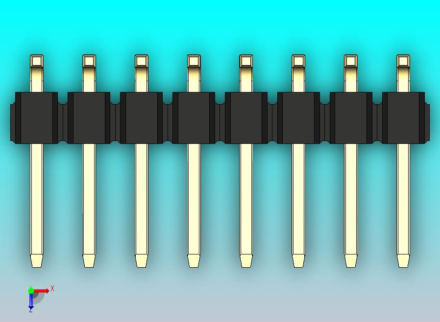 DS1022彩色排针 黑色 16针 100mil 类型SMT 版本1.0.zip
