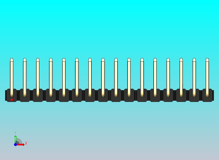 DS1022彩色排针 黑色 16针 100毫米 类型U 版本1.0.zip