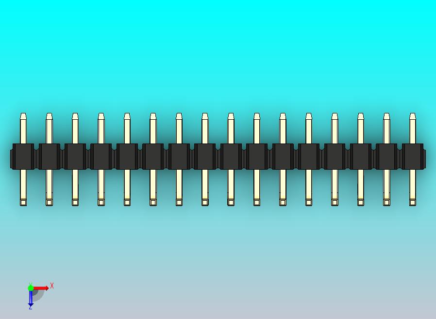 DS1022彩色排针 黑色 16针 100毫米 类型U 版本1.0.zip