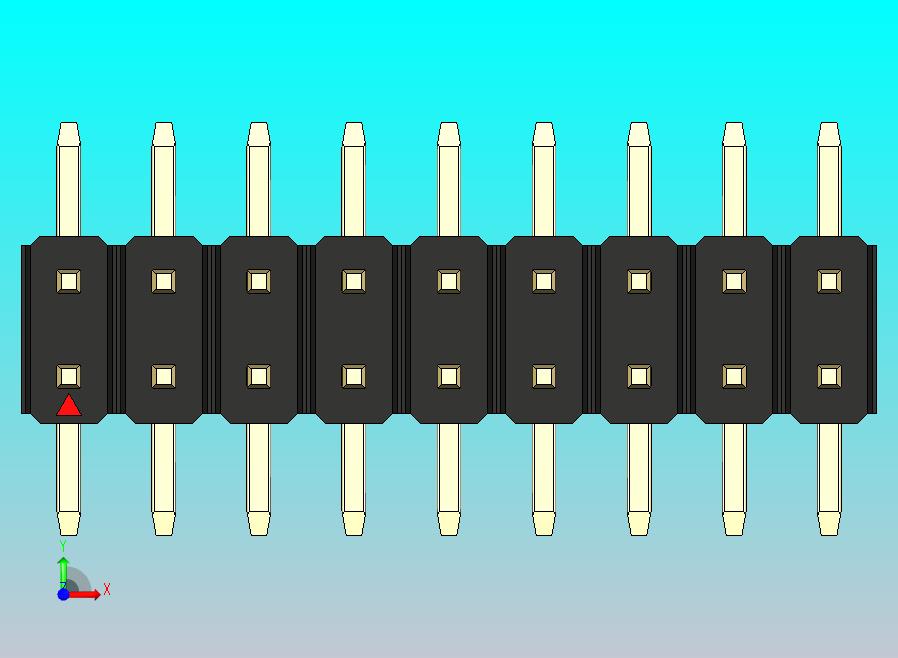 DS1022彩色排针 黑色 18针 100mil 类型SMT 版本1.0.zip