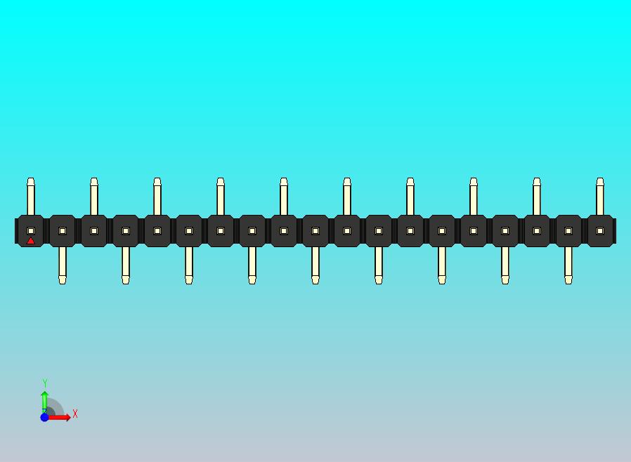 DS1022彩色排针 黑色 19针 100mil 类型 SMT R1 版本1.0.zip