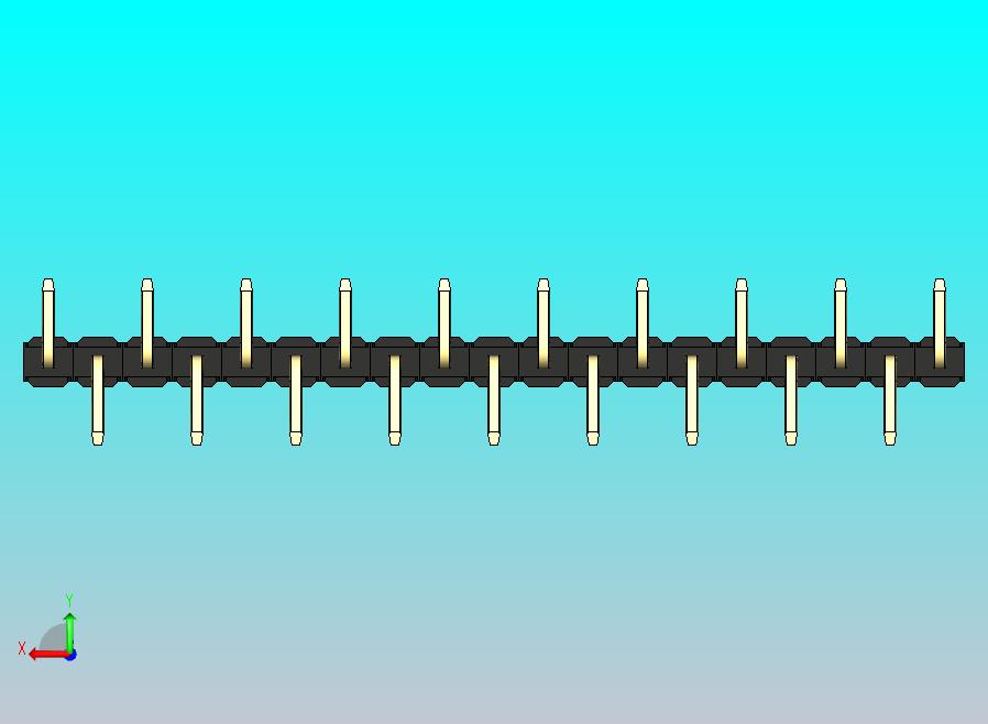 DS1022彩色排针 黑色 19针 100mil 类型 SMT R1 版本1.0.zip
