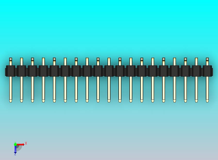 DS1022彩色排针 黑色 19针 100mil 类型 SMT R1 版本1.0.zip