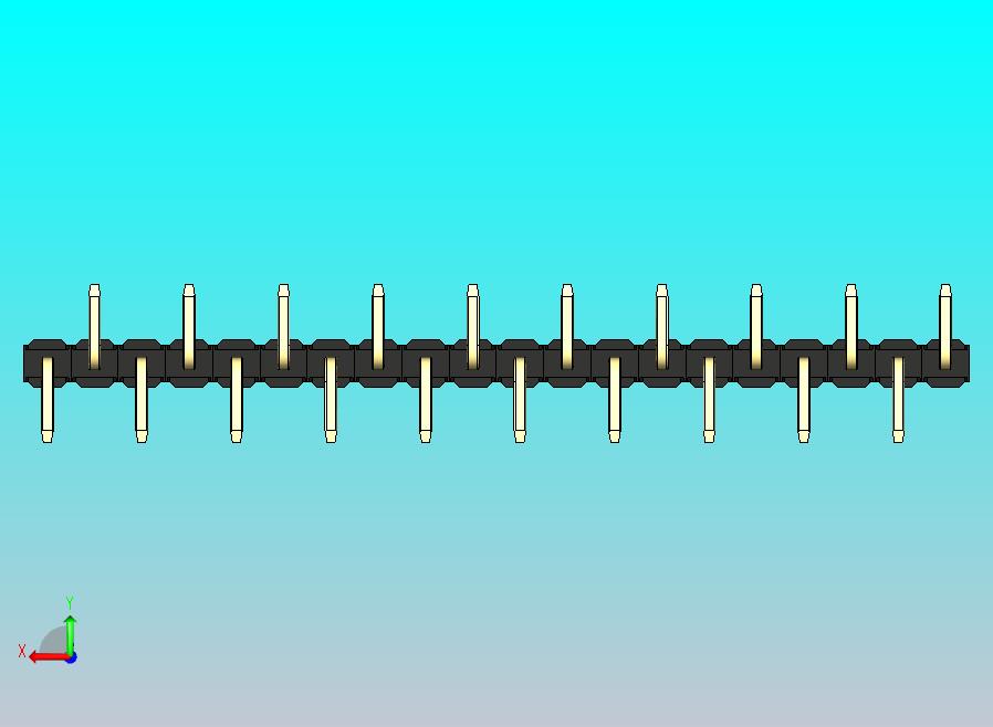 DS1022彩色排针 黑色 20P 100mil 类型 SMT R1 版本1.0.zip