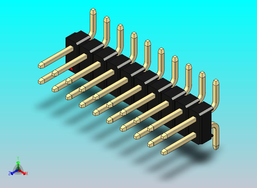 DS1022彩色排针 黑色 20P 100MIL 类型SMT 版本1.0.zip