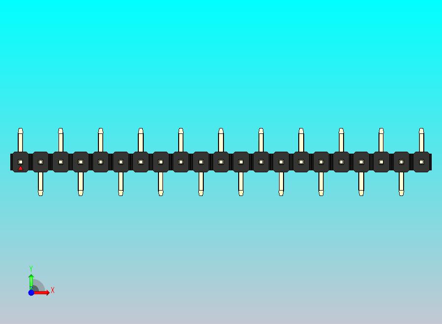 DS1022彩色排针 黑色 21p 100mil 类型 SMT R1 版本1.0.zip