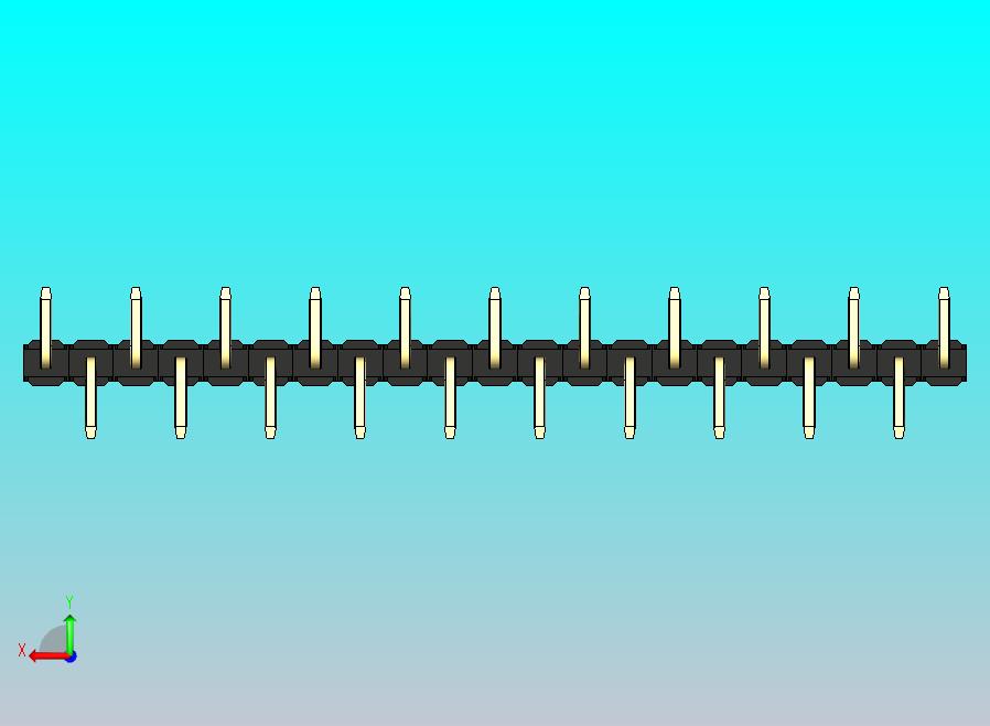 DS1022彩色排针 黑色 21p 100mil 类型 SMT R1 版本1.0.zip
