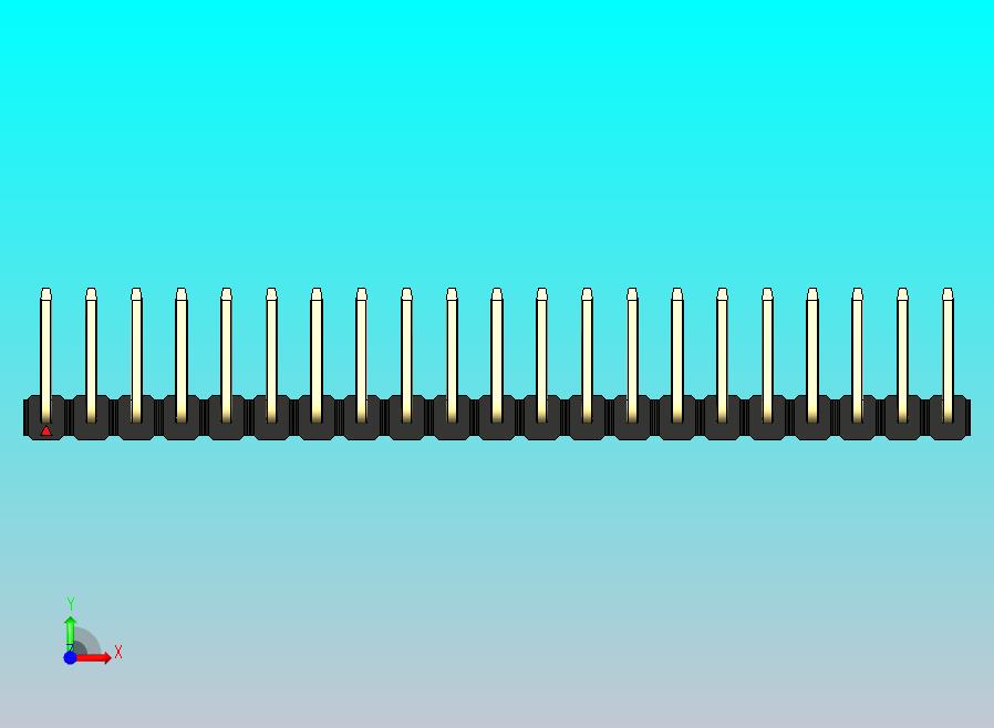 DS1022彩色排针 黑色 21p 100mil 类型U 版本1.0.zip