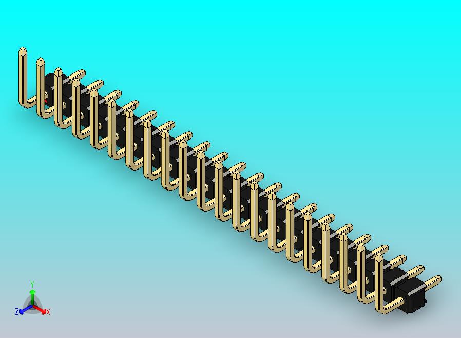 DS1022彩色排针 黑色 21p 100mil 类型U 版本1.0.zip