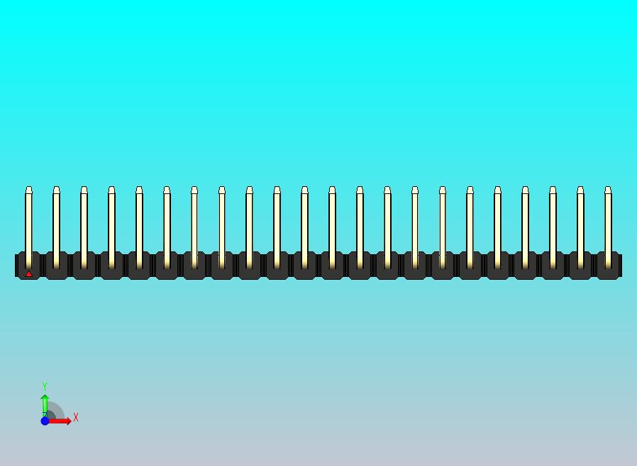 DS1022彩色排针 黑色 22针 100mil 类型U 版本1.0.zip