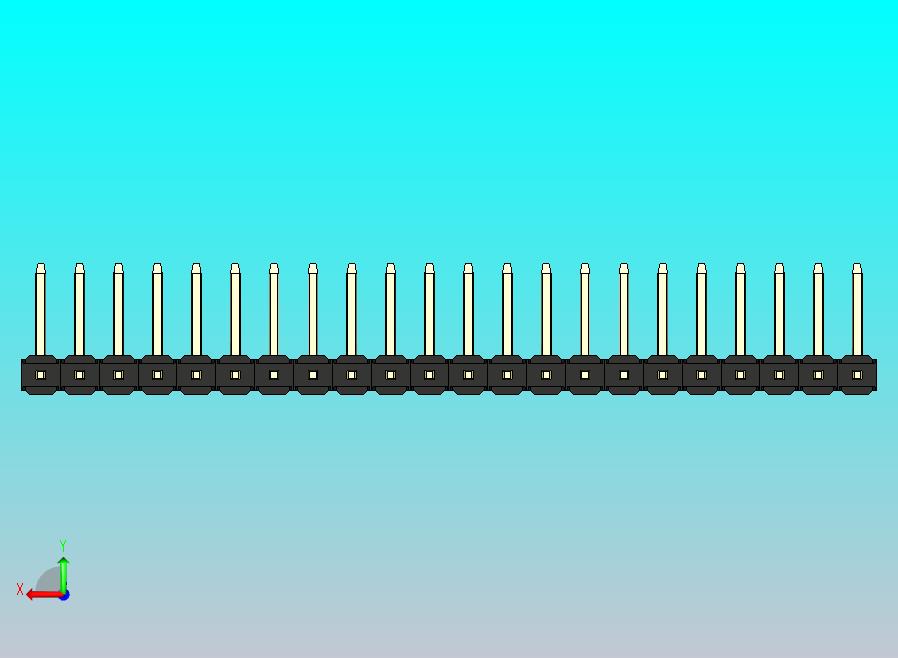 DS1022彩色排针 黑色 22针 100mil 类型U 版本1.0.zip