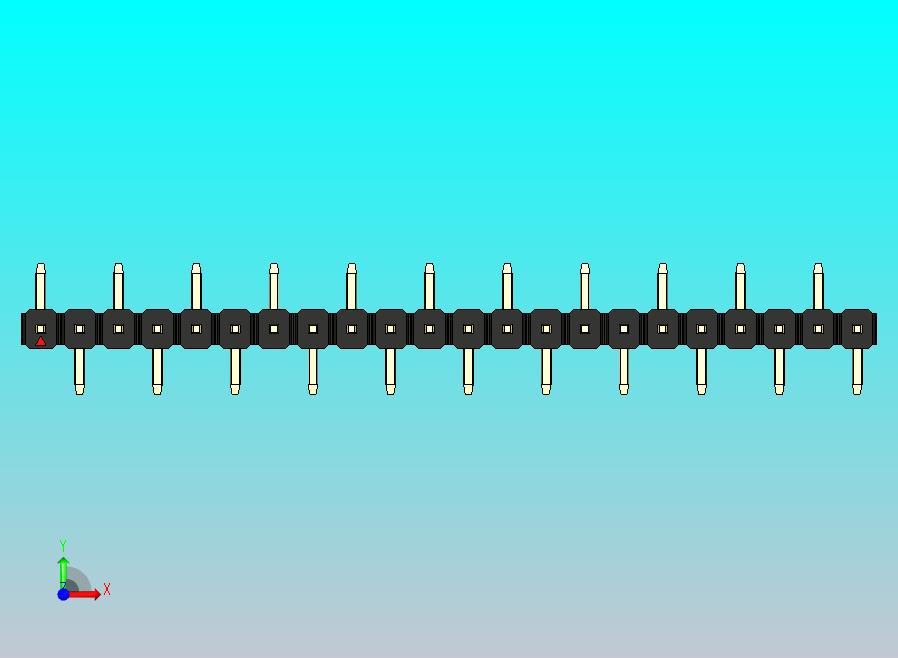 DS1022彩色排针 黑色 22针 100密尔 类型 SMT R1 版本1.0.zip