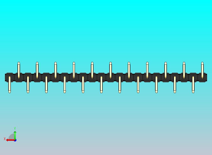 DS1022彩色排针 黑色 22针 100密尔 类型 SMT R1 版本1.0.zip