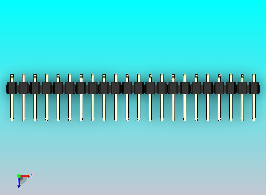 DS1022彩色排针 黑色 22针 100密尔 类型 SMT R1 版本1.0.zip
