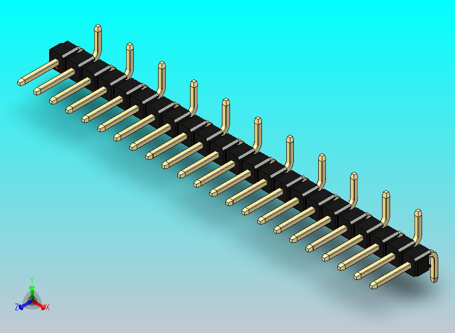 DS1022彩色排针 黑色 23p 100mil 类型 SMT R2 版本1.0.zip