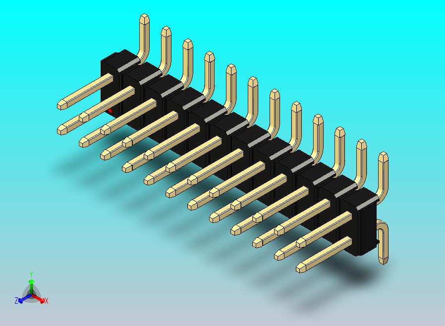 DS1022彩色排针 黑色 24p 100mil SMT 类型 版本1.0.zip