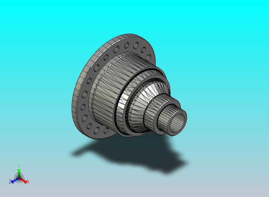 差速器的简单模型