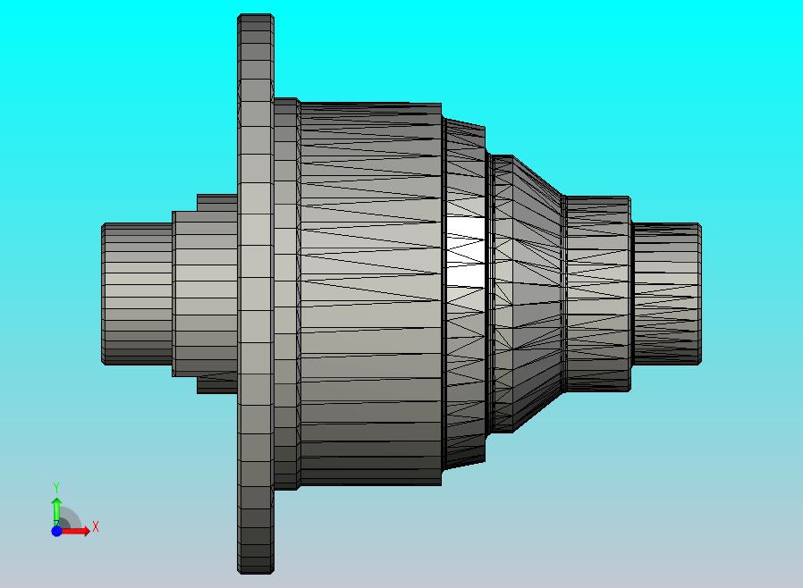 差速器的简单模型