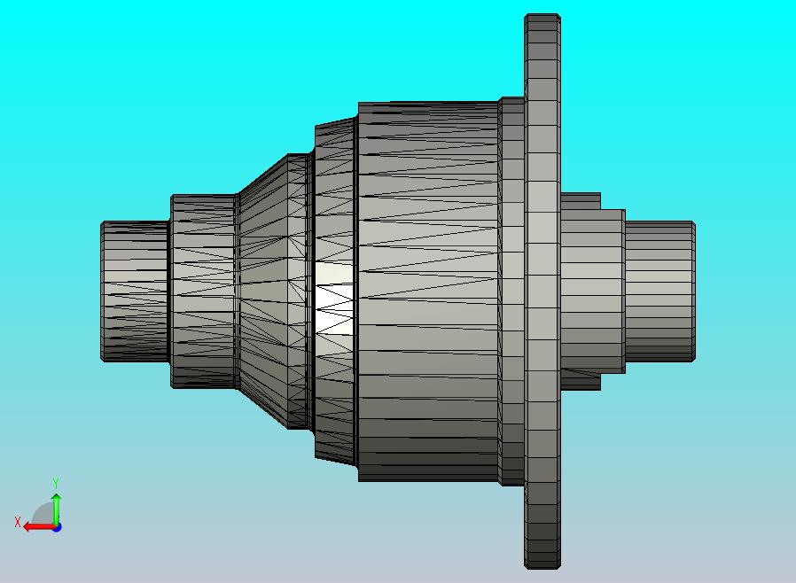 差速器的简单模型