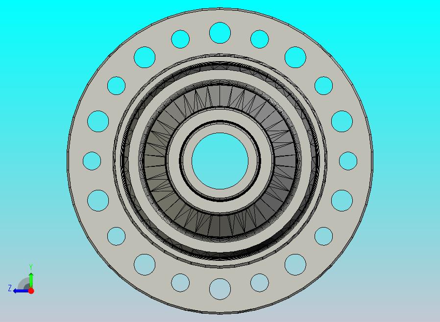 差速器的简单模型