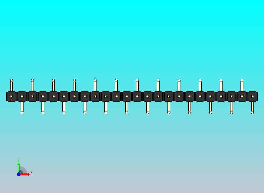 DS1022彩色排针 黑色 24p 100mil 类型 SMT R1 版本1.0.zip