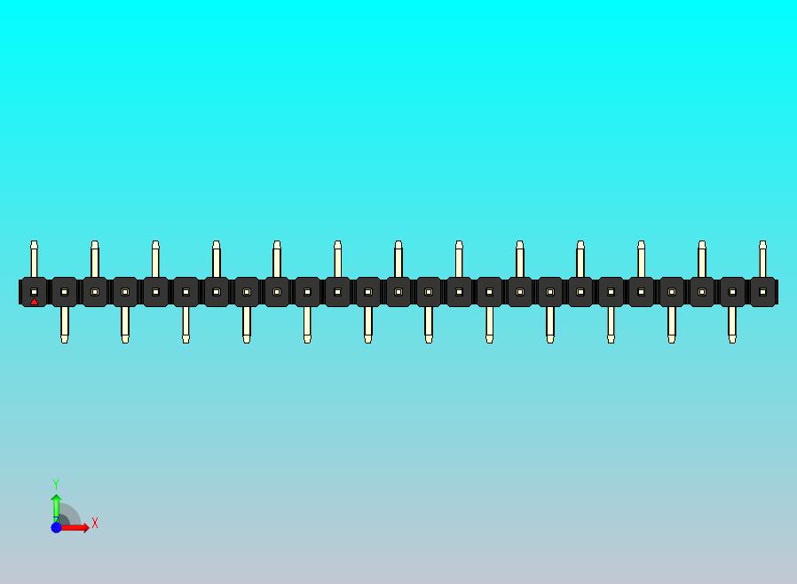 DS1022彩色排针 黑色 25p 100mil 类型 SMT R1 版本1.0.zip