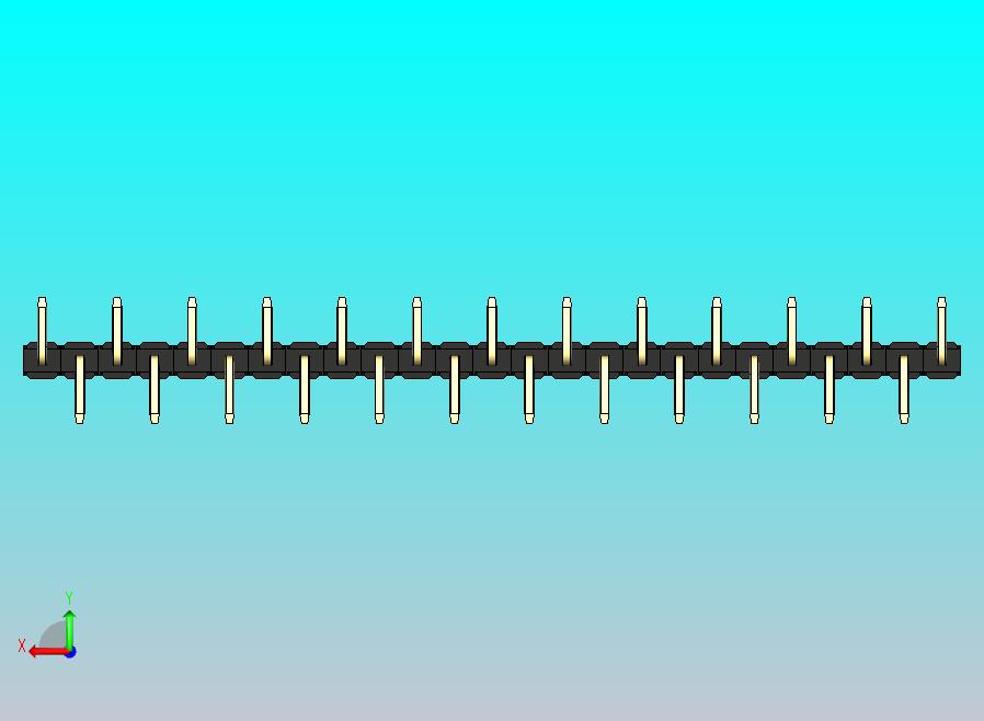 DS1022彩色排针 黑色 25p 100mil 类型 SMT R1 版本1.0.zip