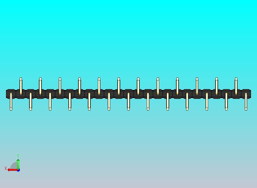 DS1022彩色排针 黑色 25p 100mil 类型 SMT R2 版本1.0.zip