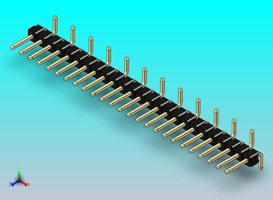 DS1022彩色排针 黑色 25p 100mil 类型 SMT R2 版本1.0.zip