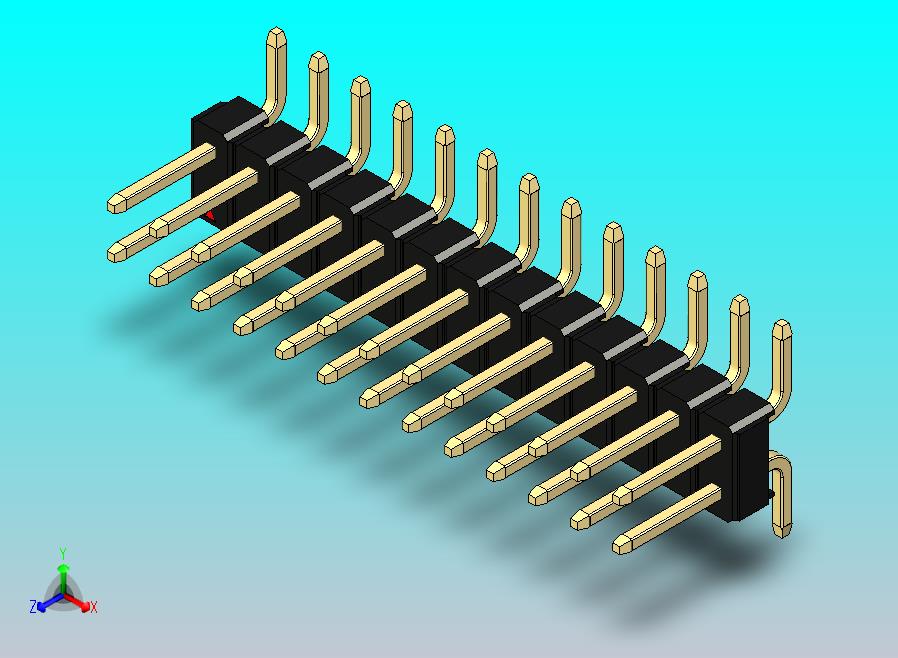 DS1022彩色排针 黑色 26p 100mil SMT 类型 版本1.0.zip