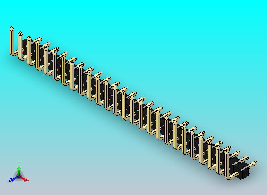 DS1022彩色排针 黑色 26p 100mil 类型U 版本1.0.zip