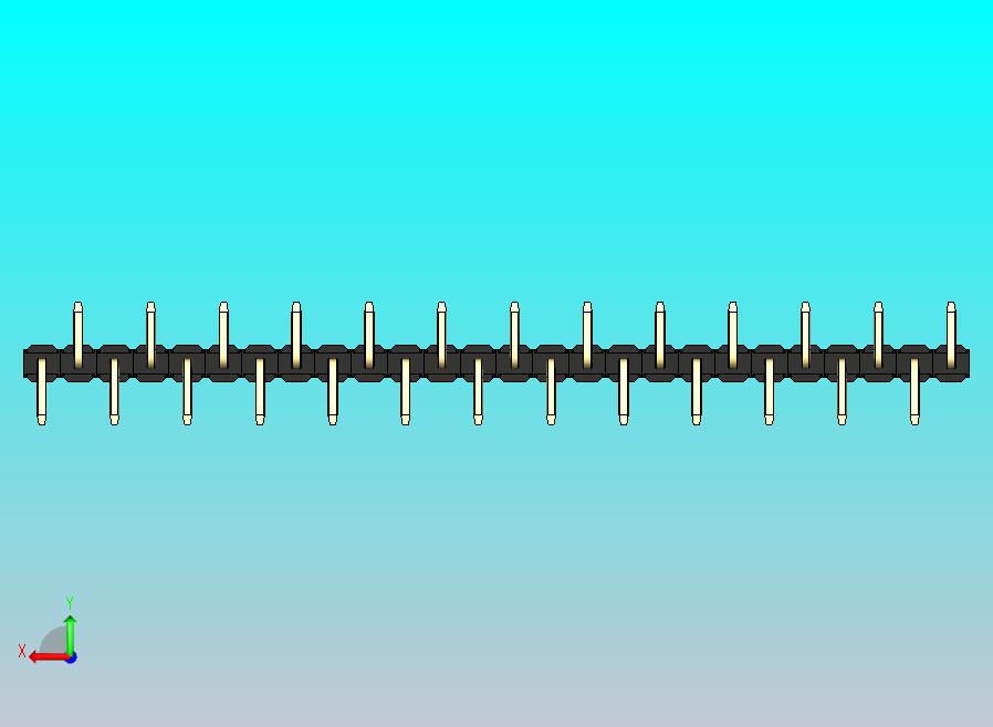 DS1022彩色排针 黑色 26针 100mil 类型 SMT R1 版本1.0.zip