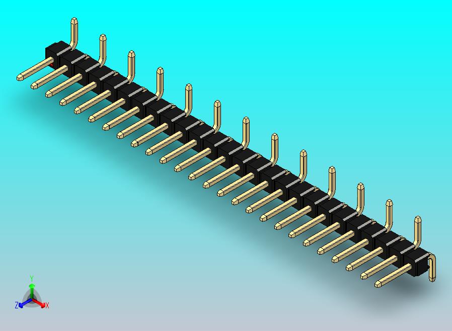 DS1022彩色排针 黑色 26针 100mil 类型 SMT R1 版本1.0.zip