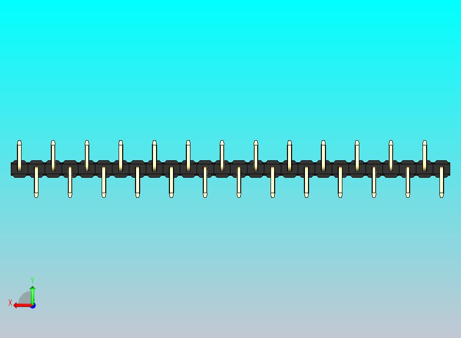 DS1022彩色排针 黑色 26针 100密 100mil 类型 SMT R2 版本1.0.zip