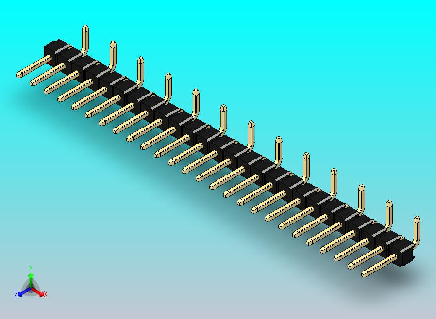 DS1022彩色排针 黑色 26针 100密 100mil 类型 SMT R2 版本1.0.zip