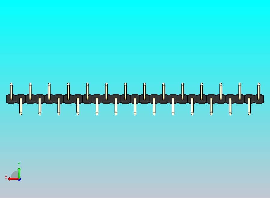 DS1022彩色排针 黑色 27P 100mil 类型 SMT R1 版本1.0.zip