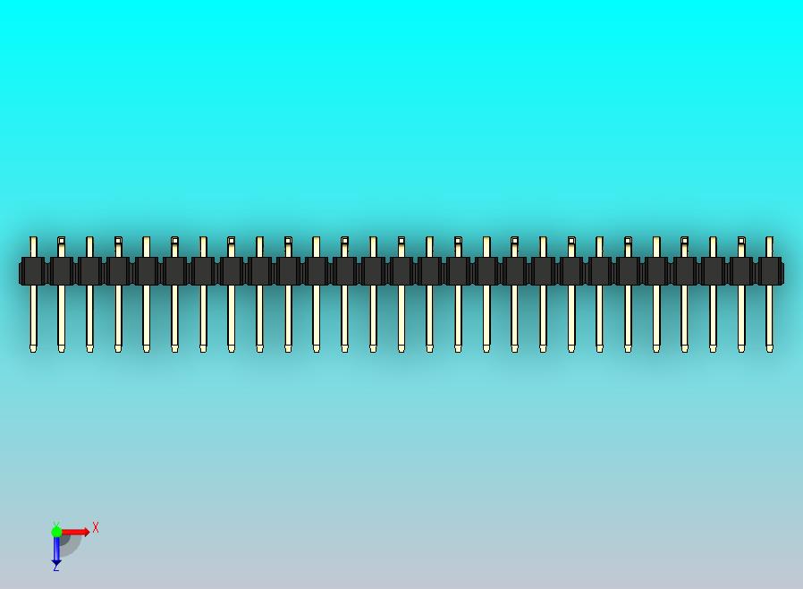 DS1022彩色排针 黑色 27p 100mil 类型 SMT R2 版本1.0.zip
