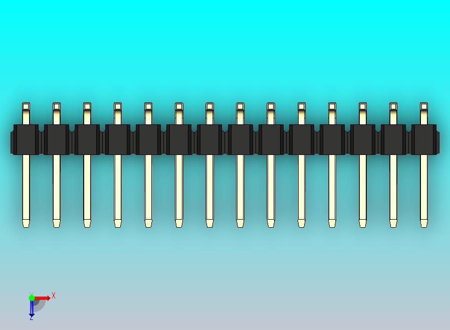 DS1022彩色排针 黑色 28引脚 100密尔 SMT 类型 rev1.0.zip