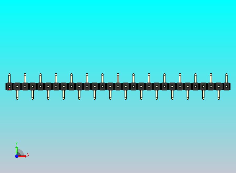 DS1022彩色排针 黑色 29p 100mil 类型 SMT R1 版本1.0.zip